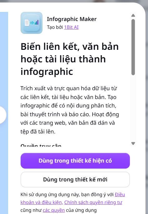 Thiết kế infographic trên Canva