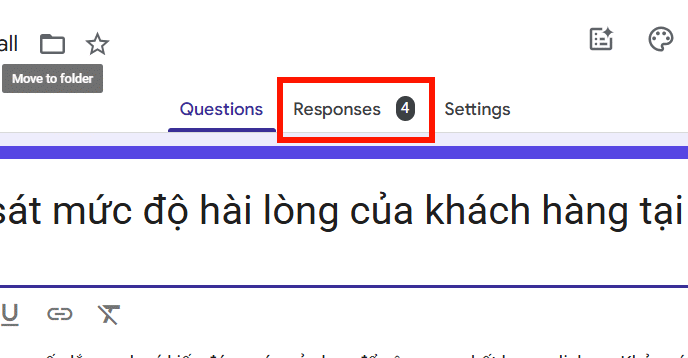 Tóm tắt câu phản hồi trong Google Forms bằng Gemini