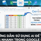 Hướng dẫn tạo bảng Google Docs bằng Gemini từ A đến Z