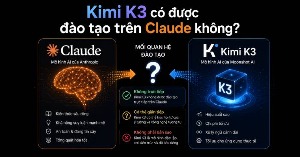 Kimi K3 có được đào tạo trên Claude không?