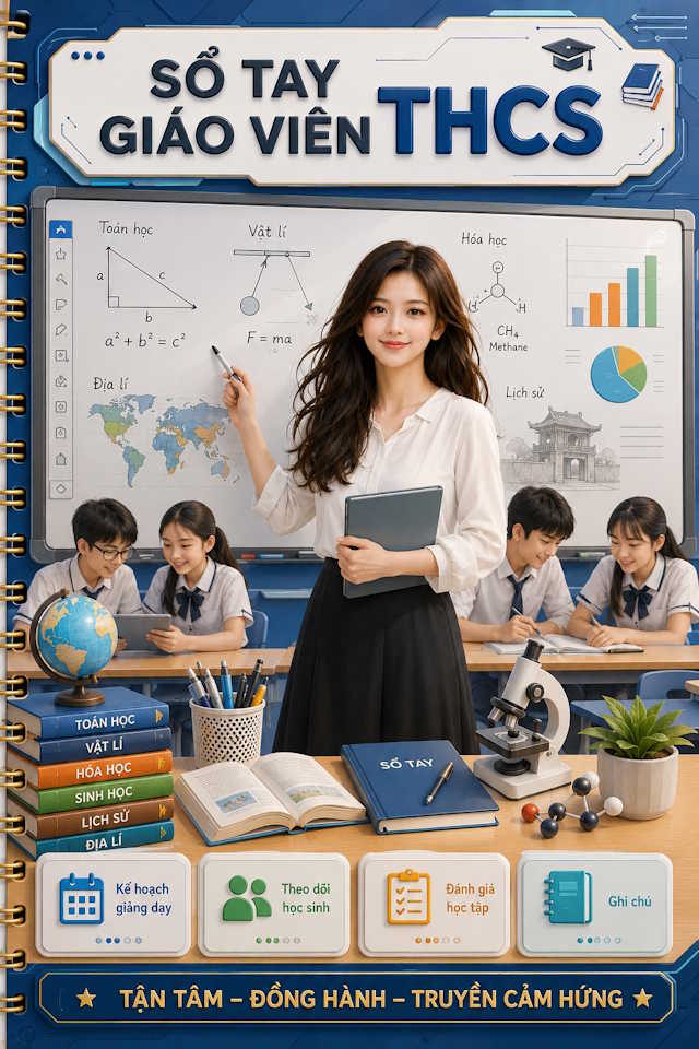 Prompt tạo sổ tay giáo viên THCS