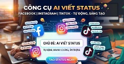 [Video] Cách dùng tool AI viết status cực chất