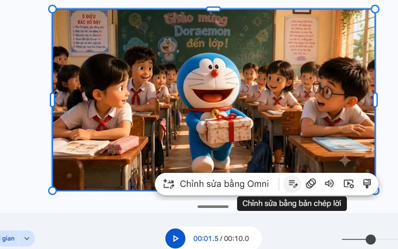 Video trên Google Vids