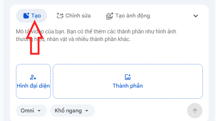 Tạo video AI từ hình ảnh trên Google Vids