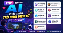 TOP công cụ AI phát triển trò chơi điện tử tốt nhất