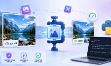 Tối ưu ảnh web chuyên nghiệp, sinh mã Python tự động