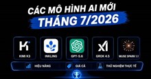 So sánh 5 mô hình AI mới ra mắt trong tháng 7/2026: Grok 4.5, GPT-5.6, Muse Spark 1.1, Inkling và Kimi K3