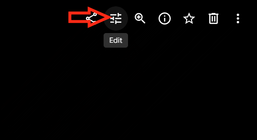 Chỉnh sửa ảnh trên Google Photos