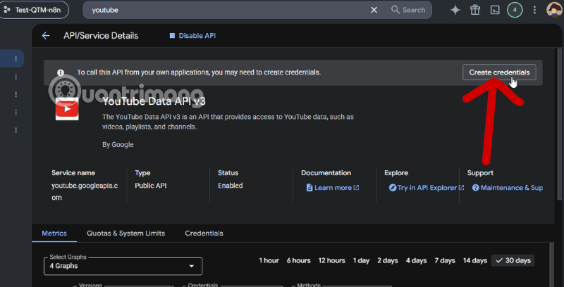 YouTube Data API v3