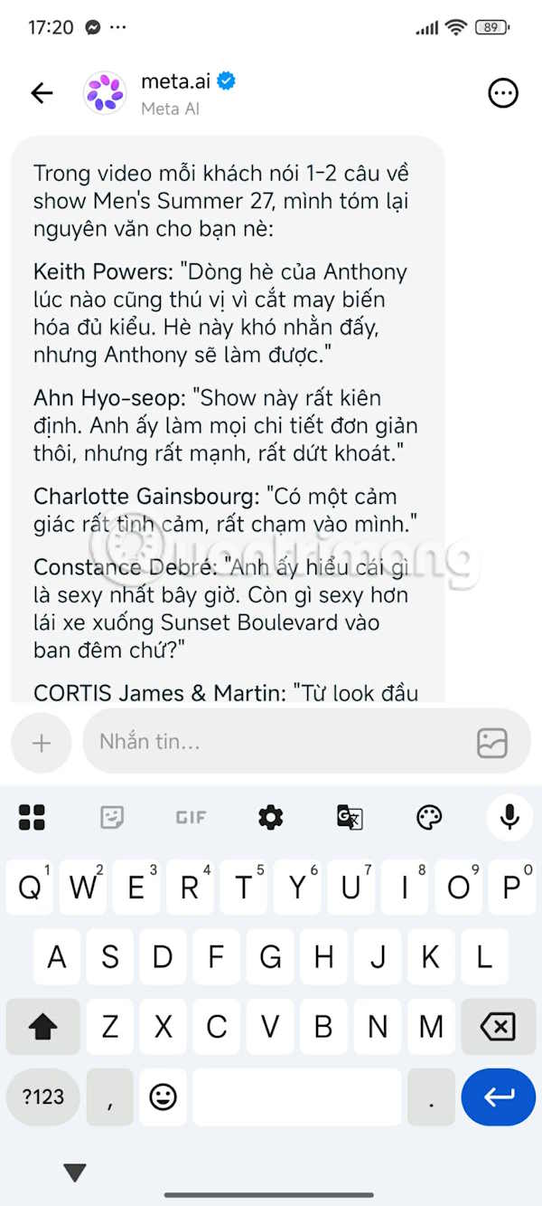 hoi meta ai tren threads 5*434318