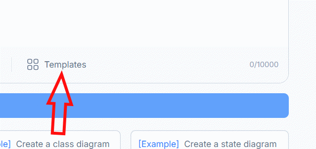 Mẫu template tạo flowchart trên NoteGPT