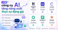 TOP công cụ AI tăng năng suất thực sự đáng giá