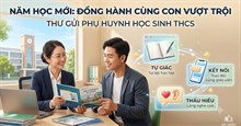 Prompt thiết kế poster Lời chào phụ huynh đầu năm học