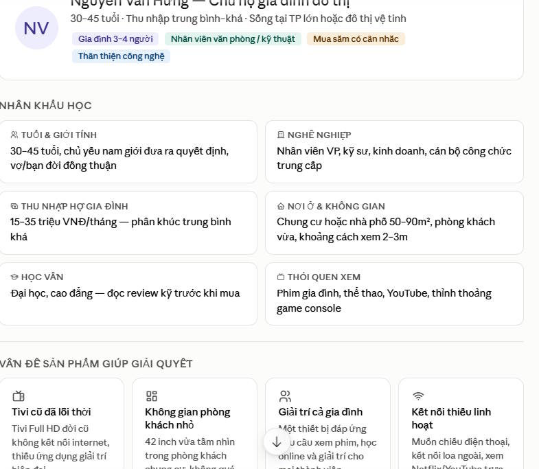 Xác định hình ảnh khách hàng