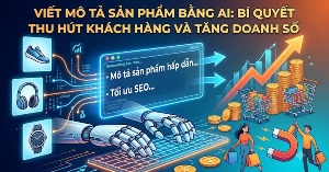 Viết mô tả sản phẩm bằng AI: Bí quyết thu hút khách hàng và tăng doanh số