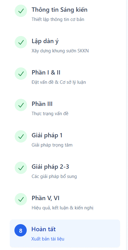 Quy trình viết SKKN