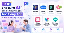 TOP ứng dụng AI tìm bạn nước ngoài học tiếng Anh và trao đổi ngôn ngữ