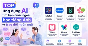 TOP ứng dụng AI tìm bạn nước ngoài học tiếng Anh và trao đổi ngôn ngữ