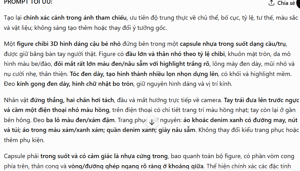 Nâng cấp prompt