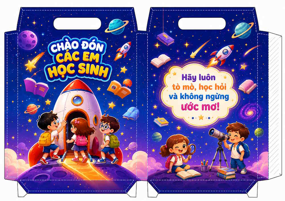 Túi mù chủ đề phám phá vũ trụ