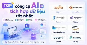 TOP công cụ AI tích hợp dữ liệu tốt nhất