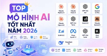 TOP mô hình AI tốt nhất năm 2026