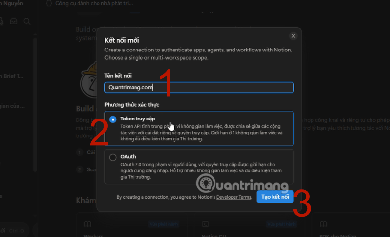 tích hợp Notion n8n