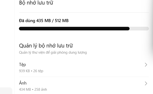Quản lý bộ nhớ lưu trữ trên ChatGPT