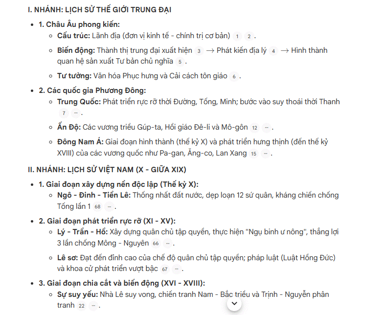 Kiểm tra bản đồ kiến thức