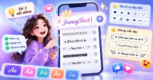 Công cụ tạo chữ đẹp và viết status AI cho Facebook, TikTok, Instagram