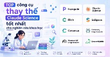 TOP công cụ thay thế Claude Science tốt nhất cho nghiên cứu khoa học