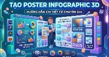 Hướng dẫn tạo poster infograhic 3D tóm tắt nội dung trên Gemini