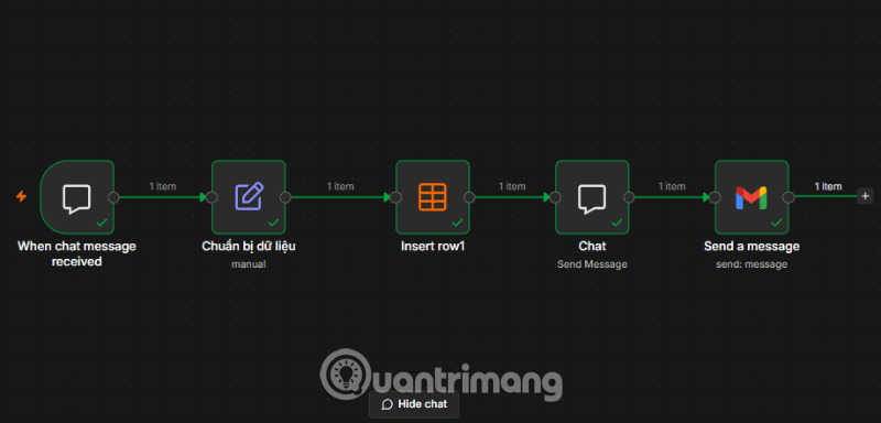 workflow data table n8n