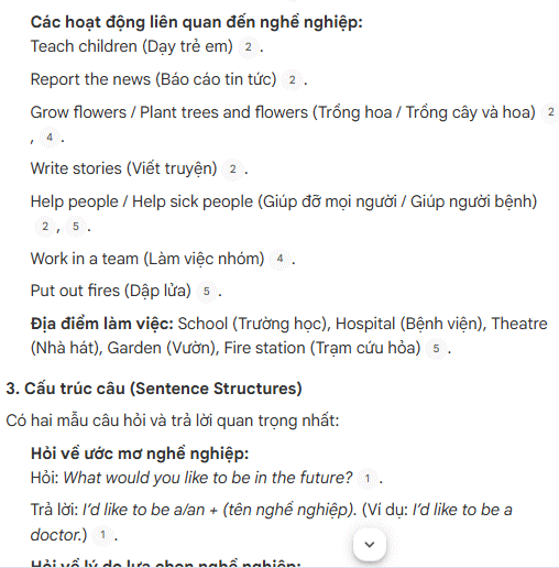 NotebookLM tìm nội dung chính