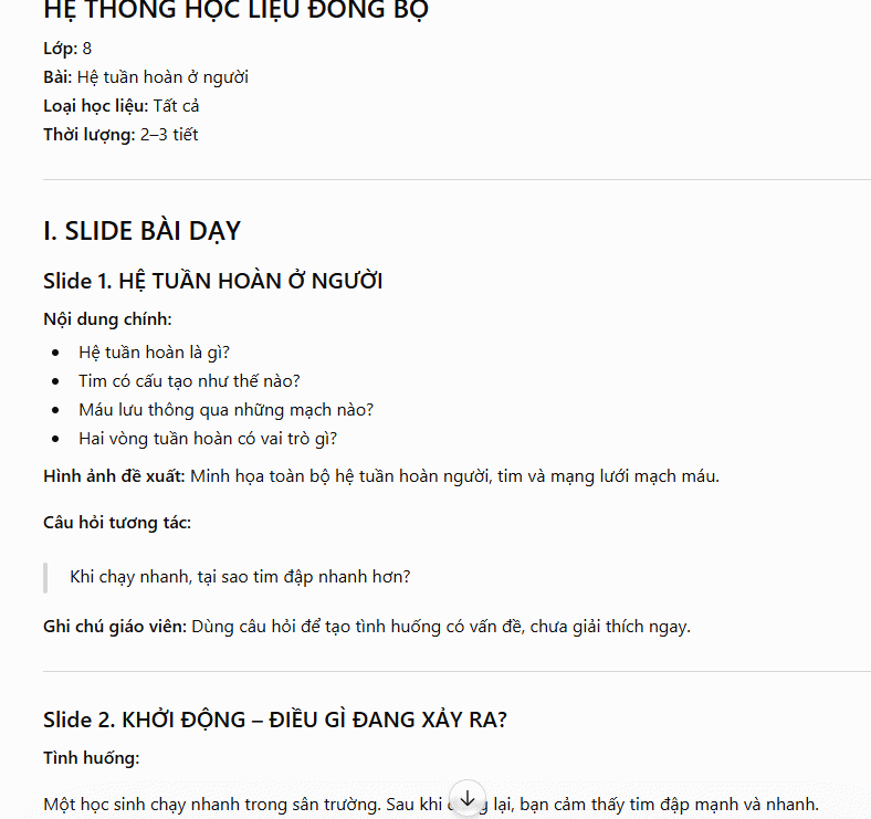 Thiết kế học liệu
