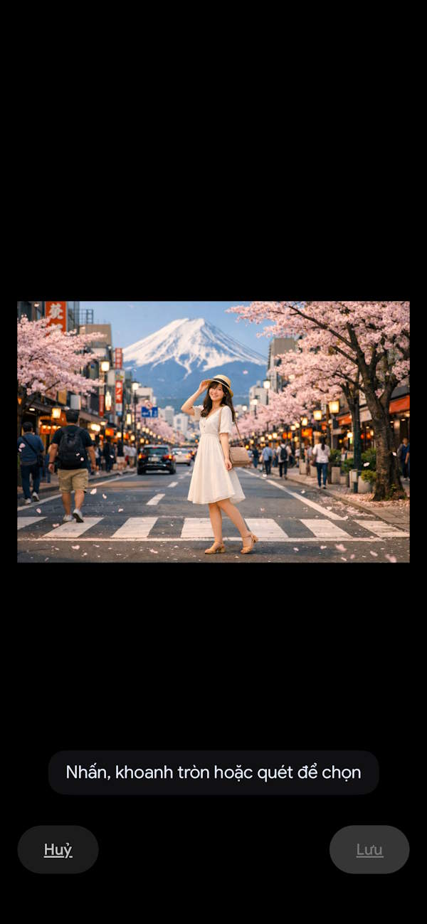 Selecting an object in your photo