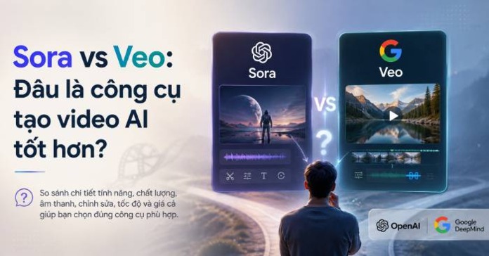 Sora vs Veo: Đâu là công cụ tạo video AI tốt hơn?