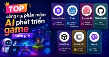 TOP công cụ, phần mềm AI phát triển game miễn phí