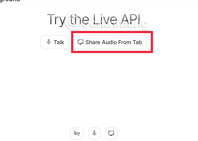 Chia sẻ nội dung dịch trên Google AI Studio