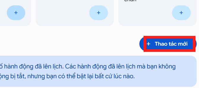 Tạo lịch hoạt động trên Gemini