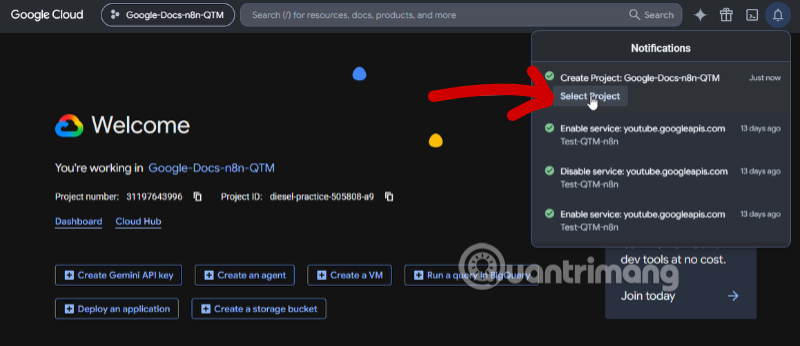 n8n credential Google Docs