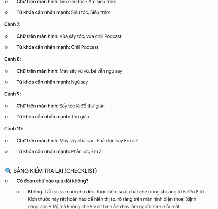 Prompt viết chữ vào video 