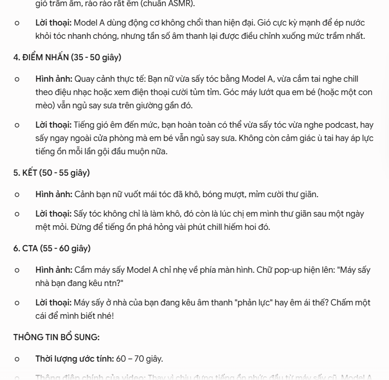 Kịch bản video ngắn 