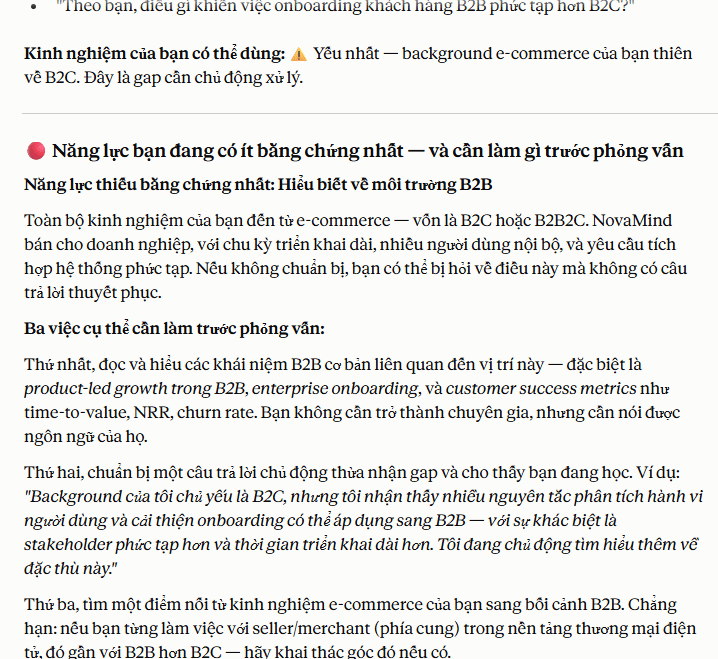 Năng lực cần có