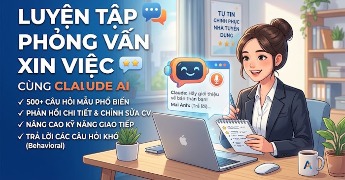 15 prompt Claude luyện tập phỏng vấn xin việc