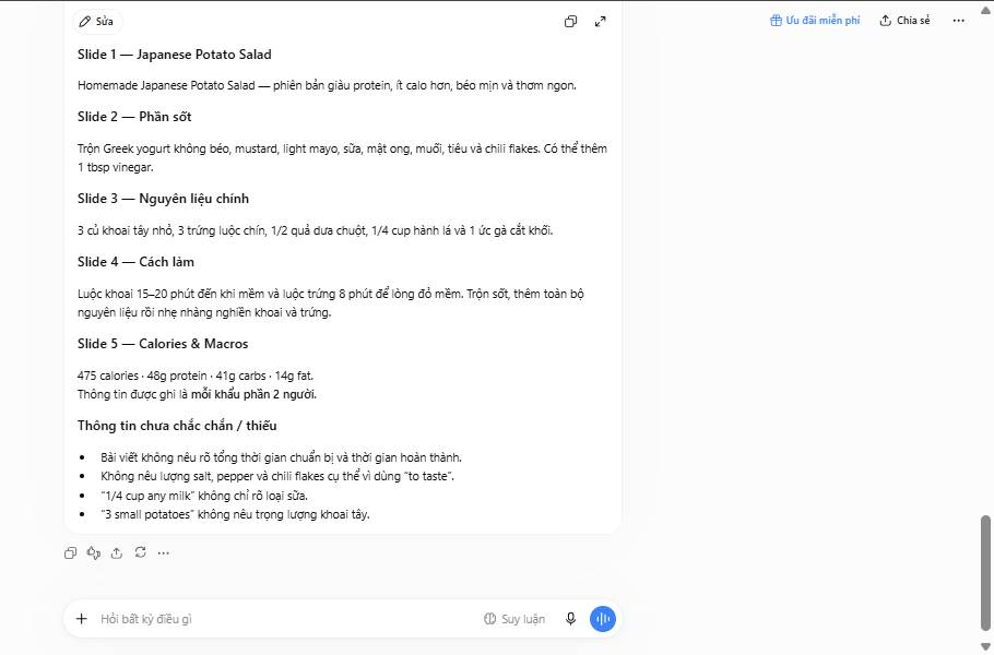 Tạo bài đăng dạng carousel trên Instagram từ bài viết trên blog với ChatGPT