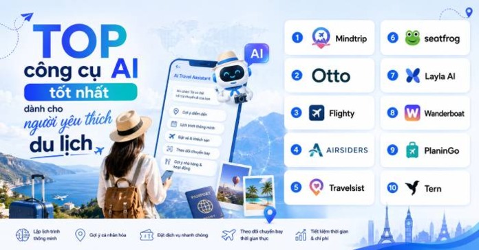 TOP công cụ AI tốt nhất dành cho người yêu thích du lịch