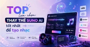 TOP lựa chọn thay thế Suno AI tốt nhất năm 2026