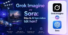 Grok Imagine vs Sora: Đâu là AI tạo video tốt hơn?