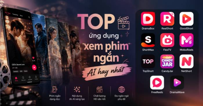 11 ứng dụng phim ngắn AI không nên bỏ lỡ trong năm 2026